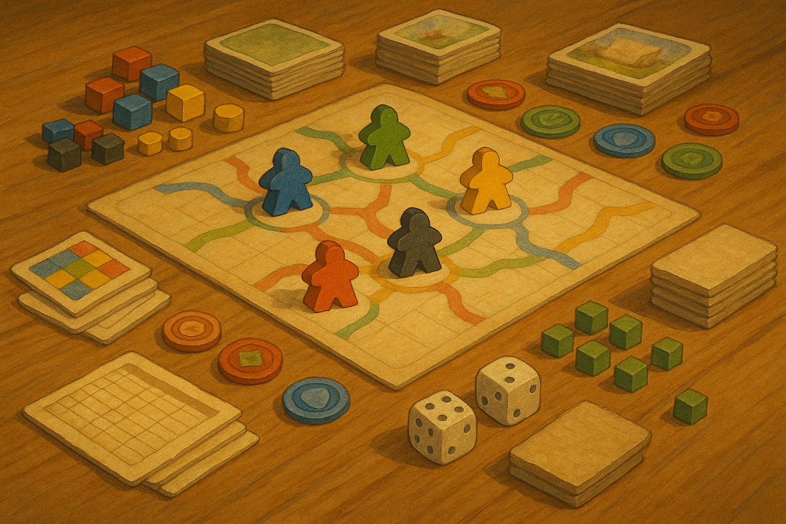 بهترین بردگیم‌های پنج سال اخیر (۲۰۲۱–۲۰۲۵): راهنمای کامل و انتخاب‌های برتر